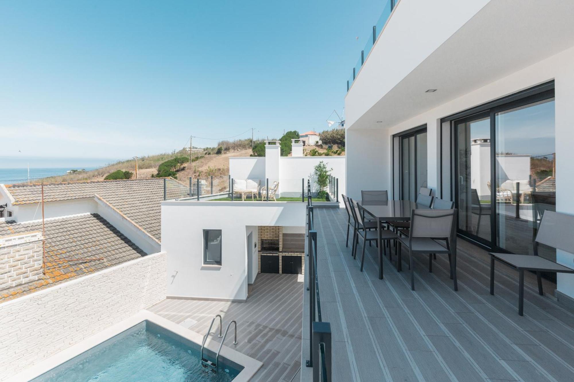 Beach Villa With Ocean View Lourinhã Exterior foto